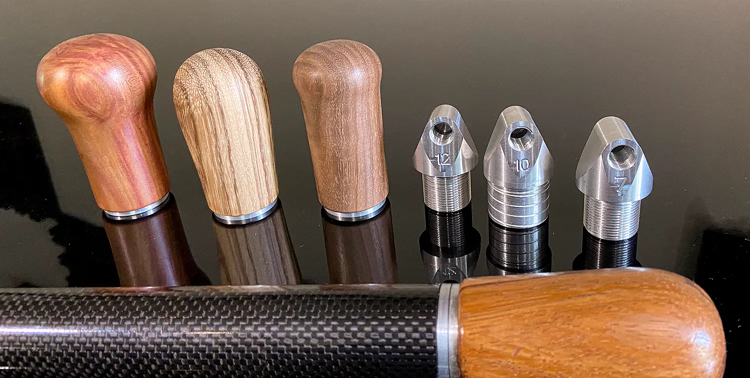 Holzknäufe 3 verschiedenen Formen